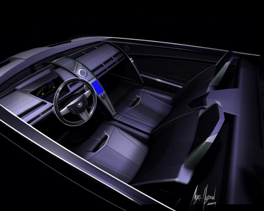 Интерьер Cadillac Cien Concept 2002 года  (фото 44 из 50)